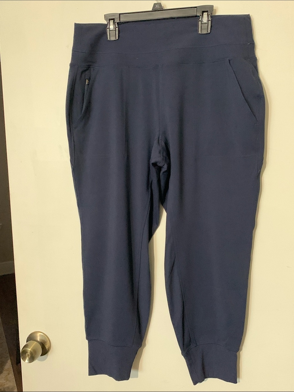 Athleta Navy Blue Track Joggers